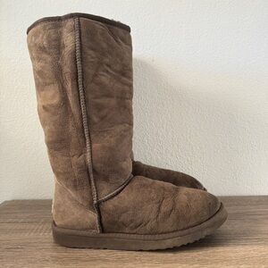 UGG Classic Tall Boots, Chocolate Brown, Size 9